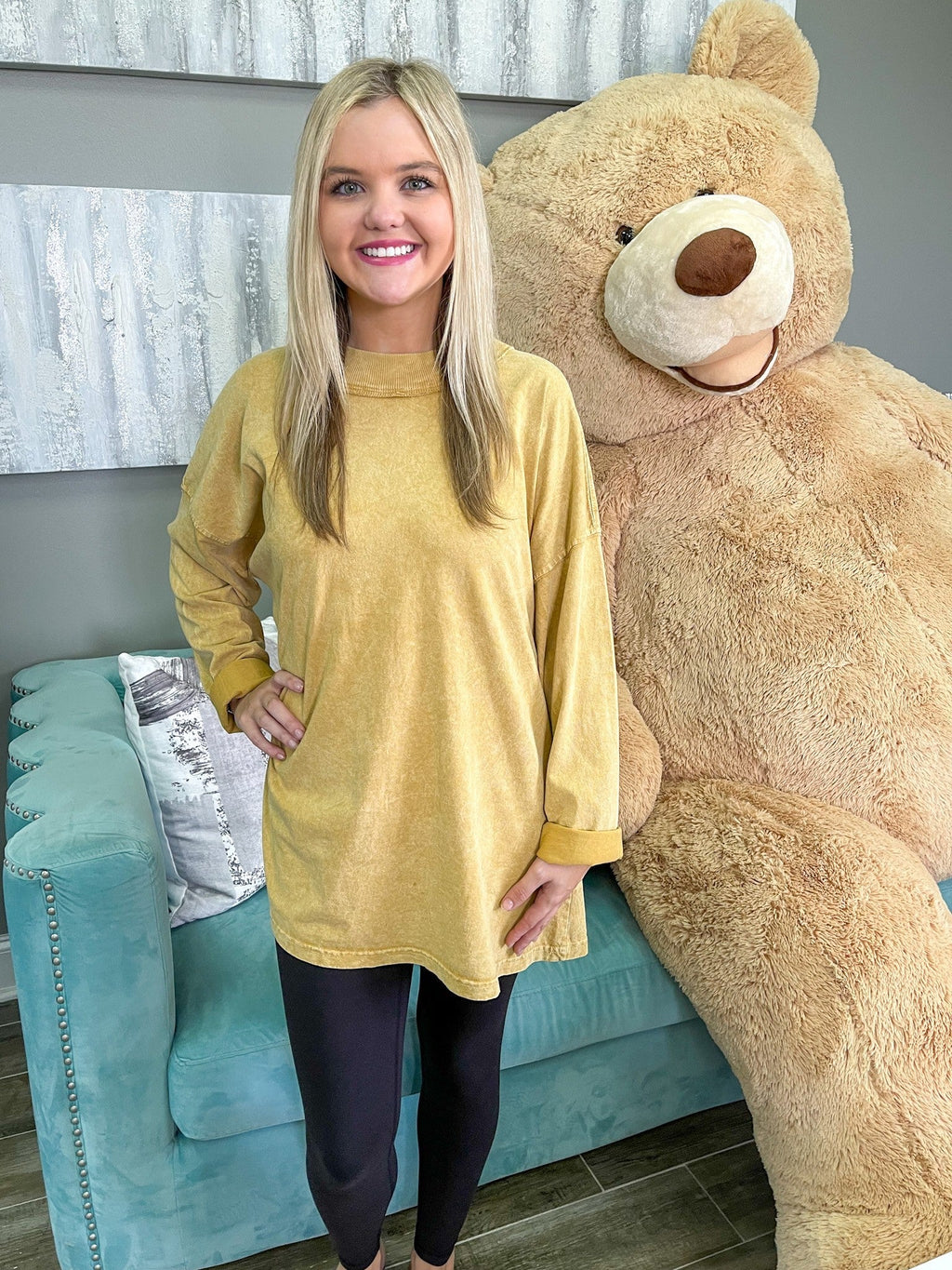 Mock Neck Long Sleeve