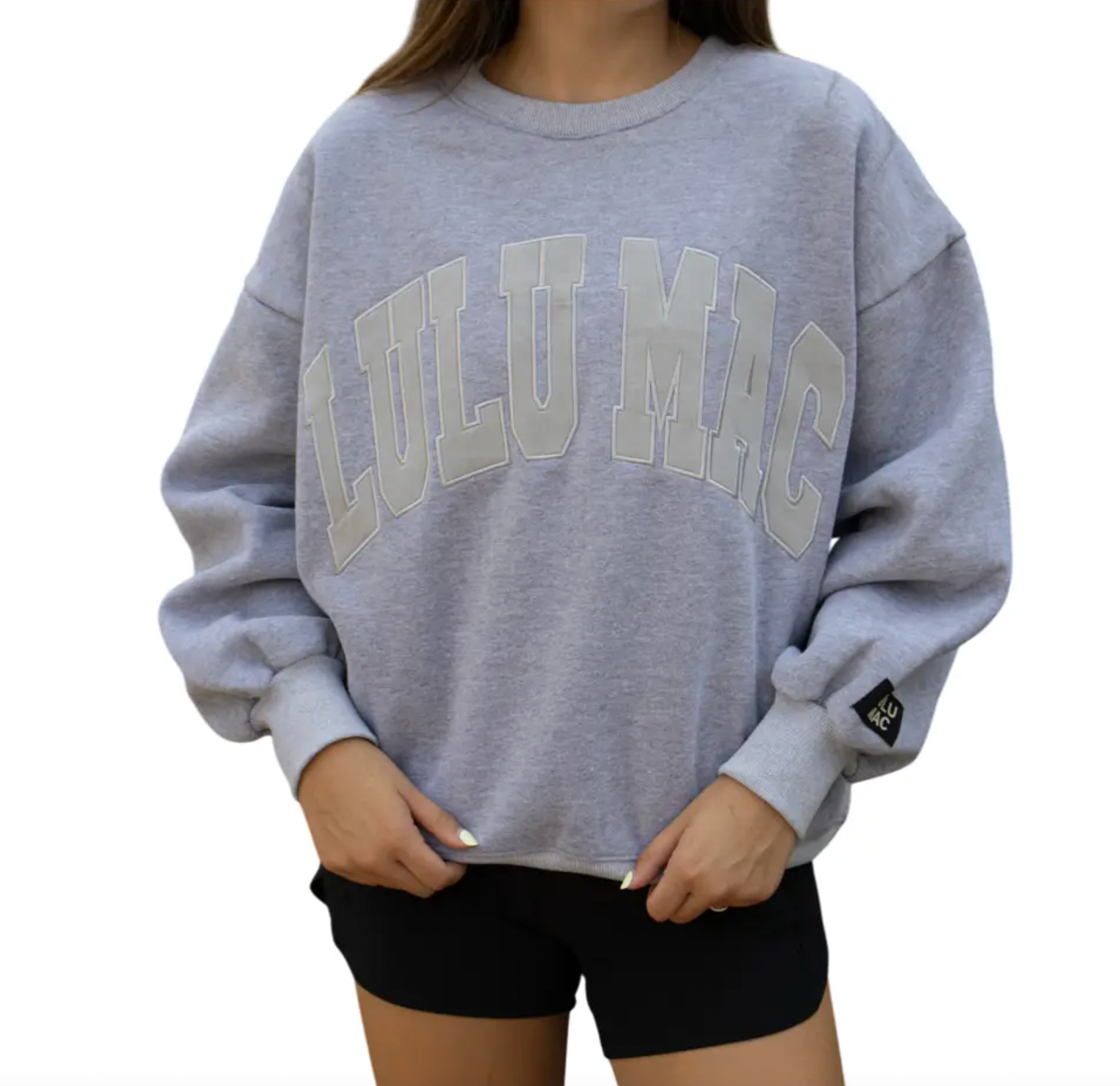 Lulu Mac Light Grey Sweatshirt