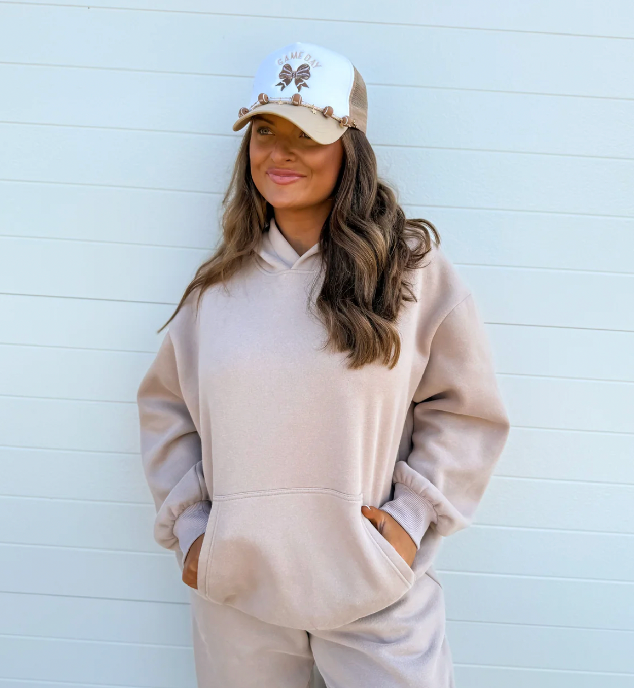 Tan Comfy Hoodie
