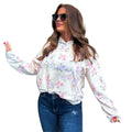 Floral Scuba Hoodie