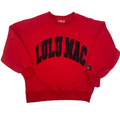 Lulu Mac Red/Black Sweatshirt