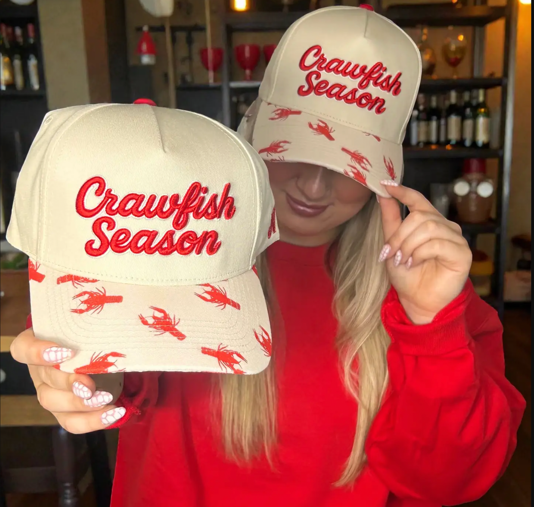 Crawfish Season Cap