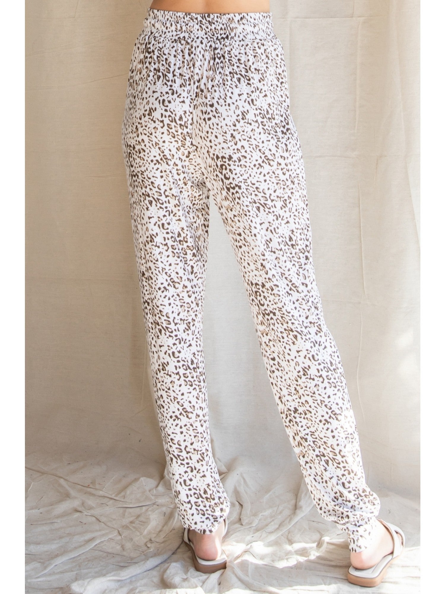 Leopard Joggers