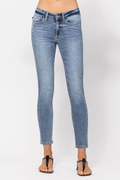 Judy Blue Cropped Skinny Jeans