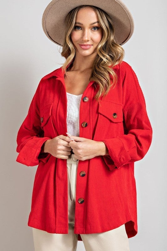 Corduroy Shacket