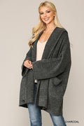 Hooded Sweater Cardigan