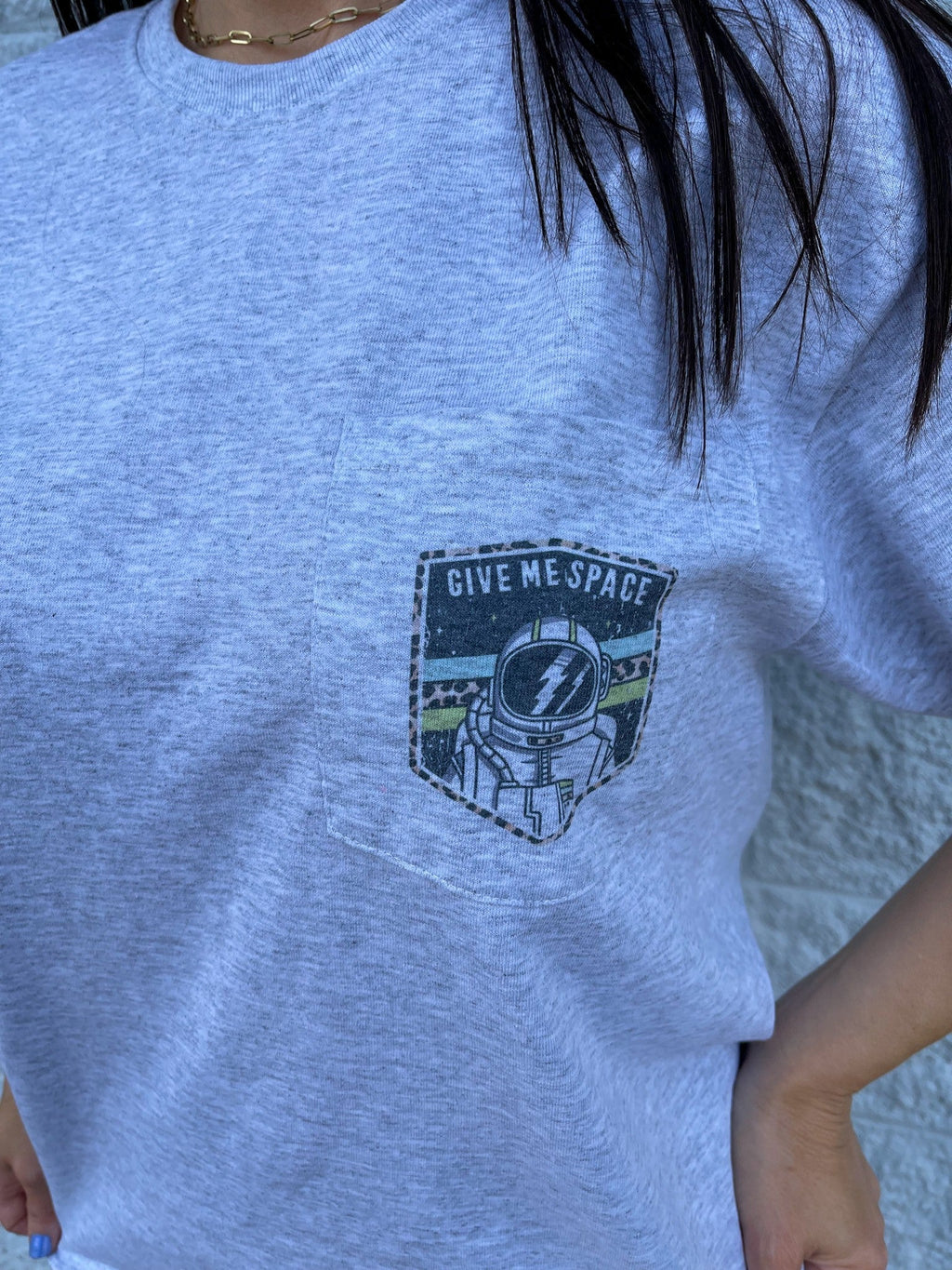 Give Me Space Pocket Tee