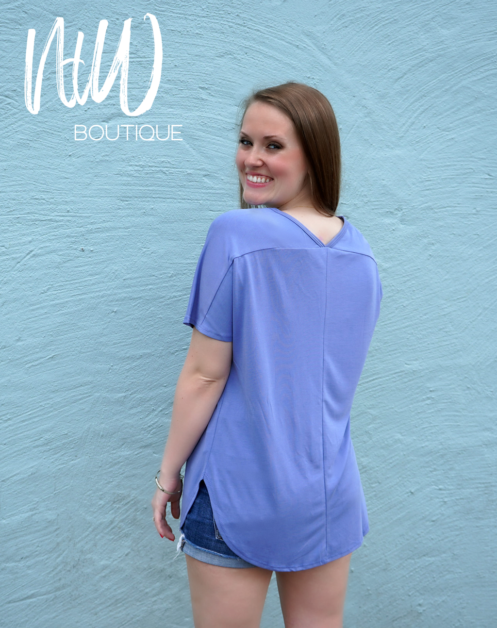 Scoop Neck Flo-top