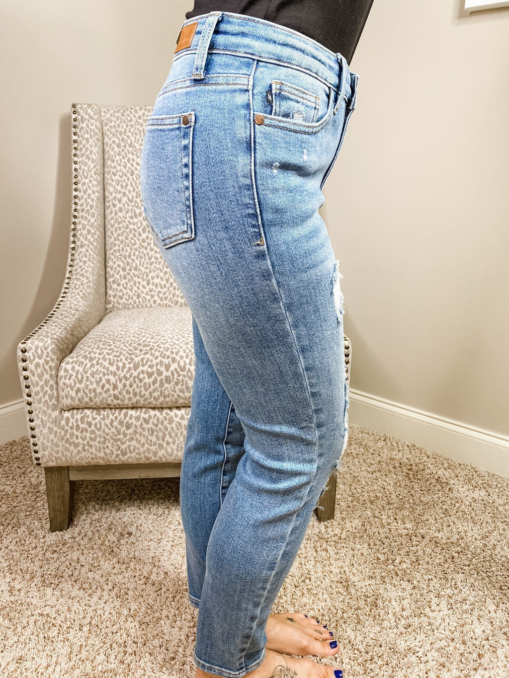 Destroyed Relaxed Jeans