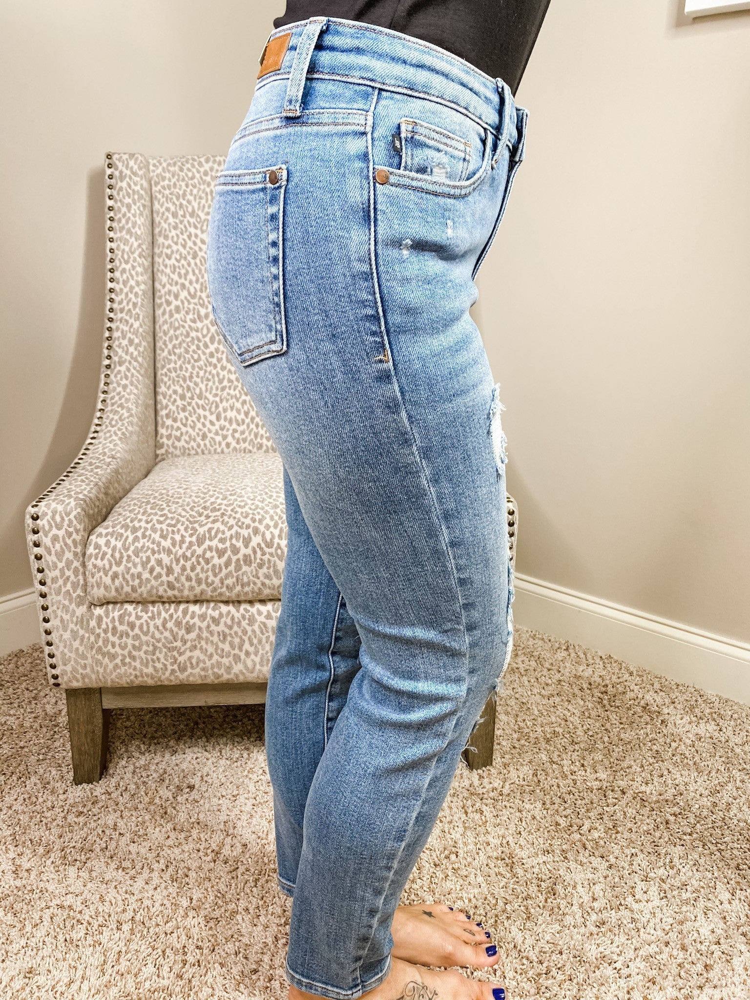 Destroyed Relaxed Jeans
