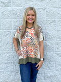 Colorful Multi Print Top