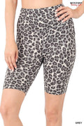 Leopard Biker Shorts