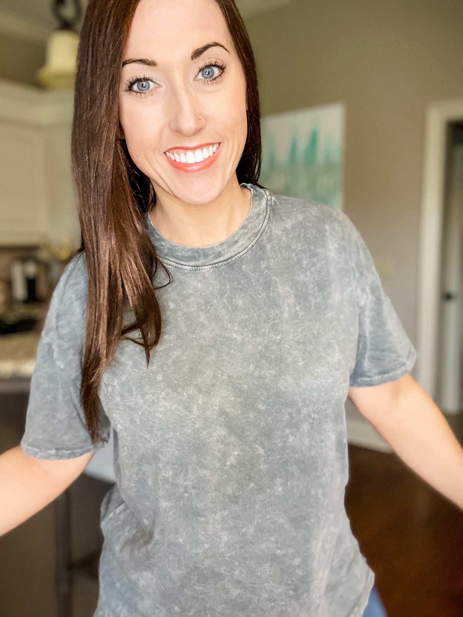 Mineral Washed Oversized Tee