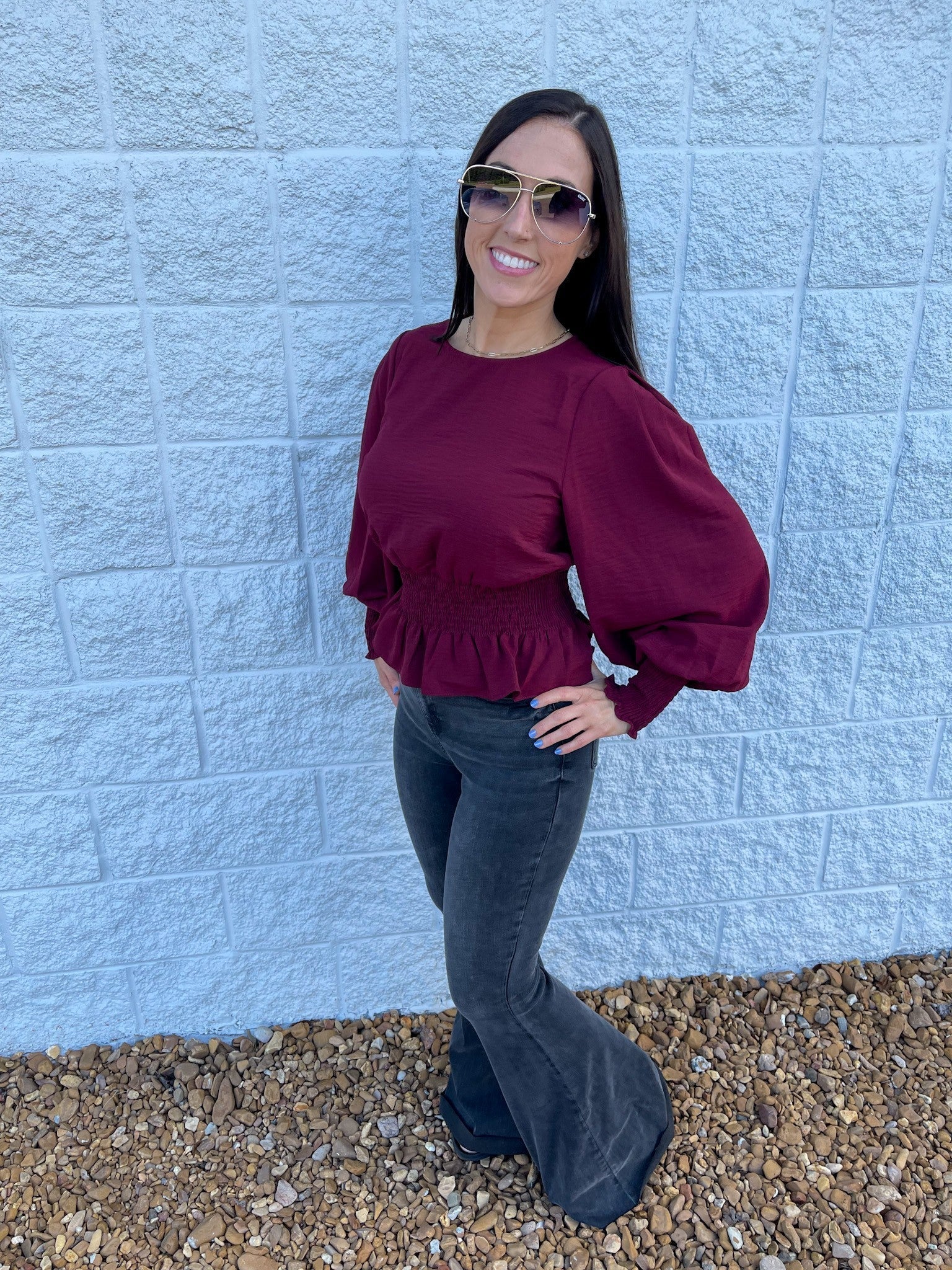 Judy Blue Black Super Flare Jeans