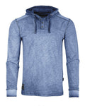 Men's Long Sleeve Lightweight Fashion Hooded Henley