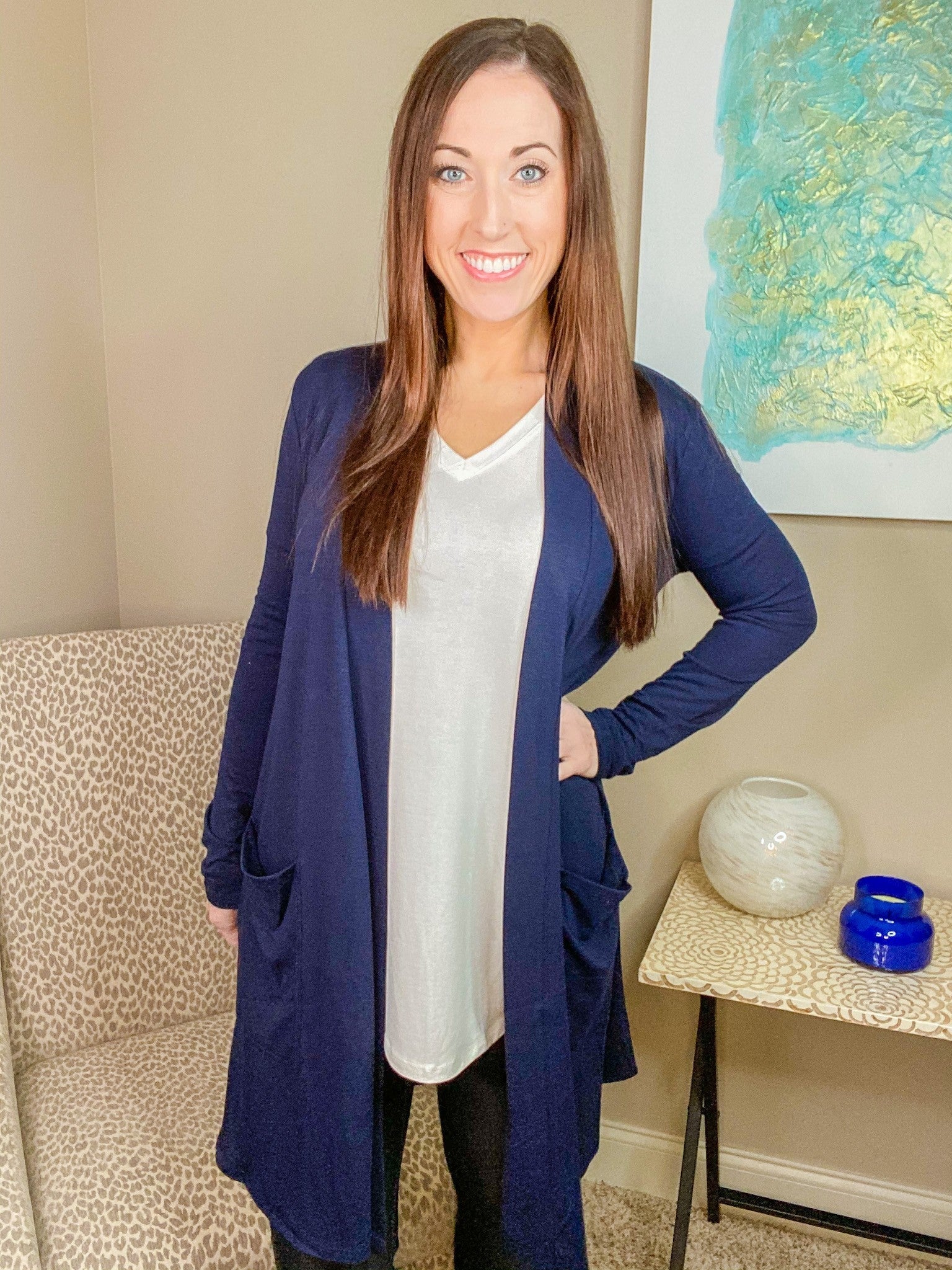 Slouchy Pocket Cardigan