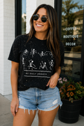 Daily Anxiety Bleached Tee
