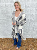 Long Line Hooded Cardigan