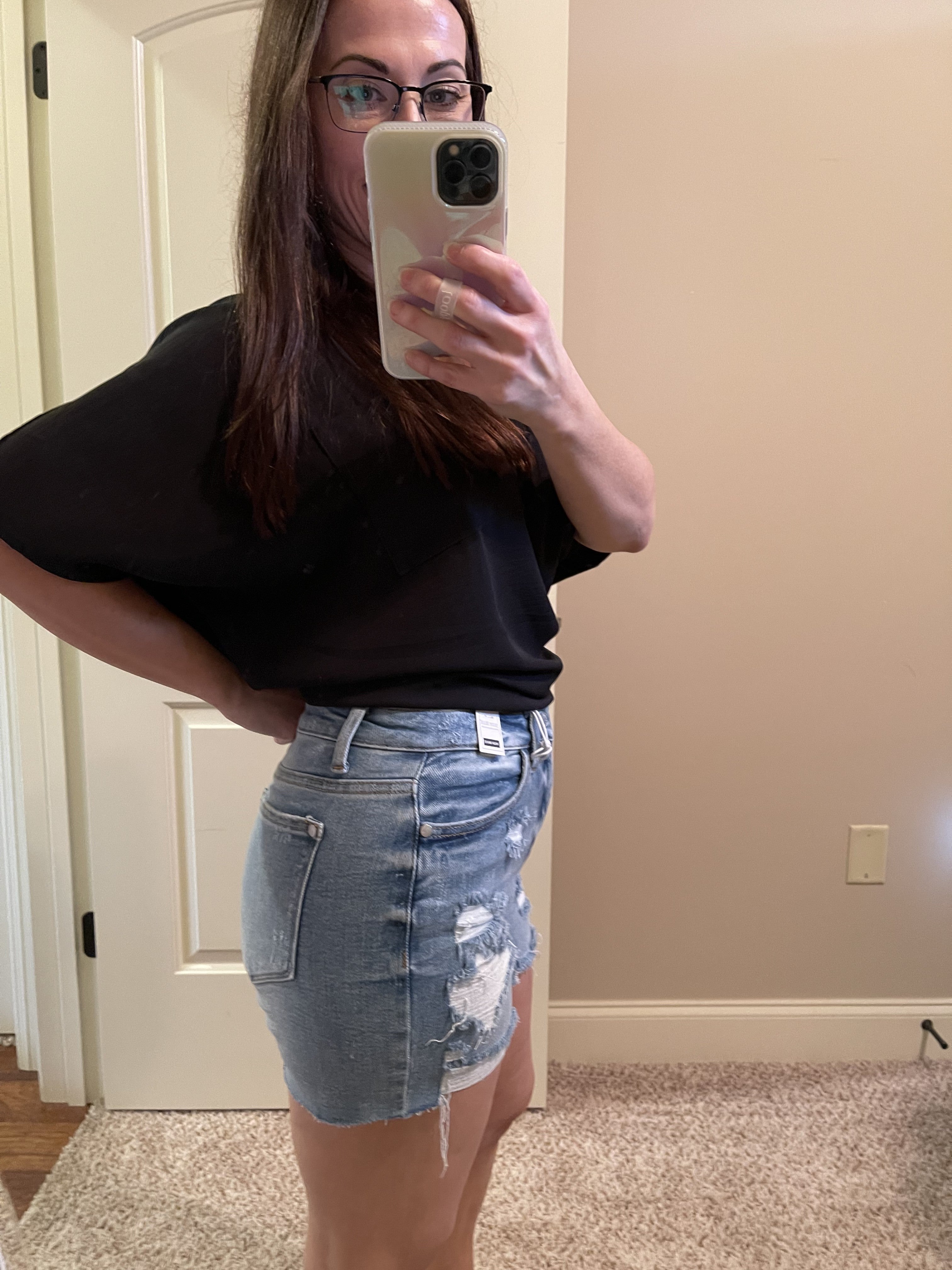 Judy Blue High Waist Destroyed Shorts