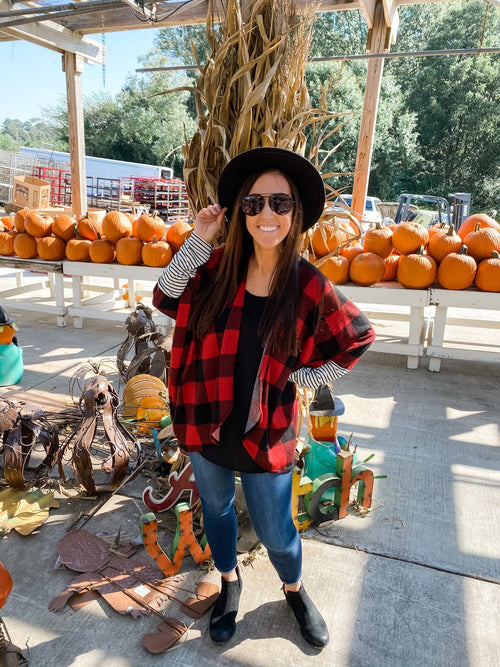 Buffalo Plaid Cardi