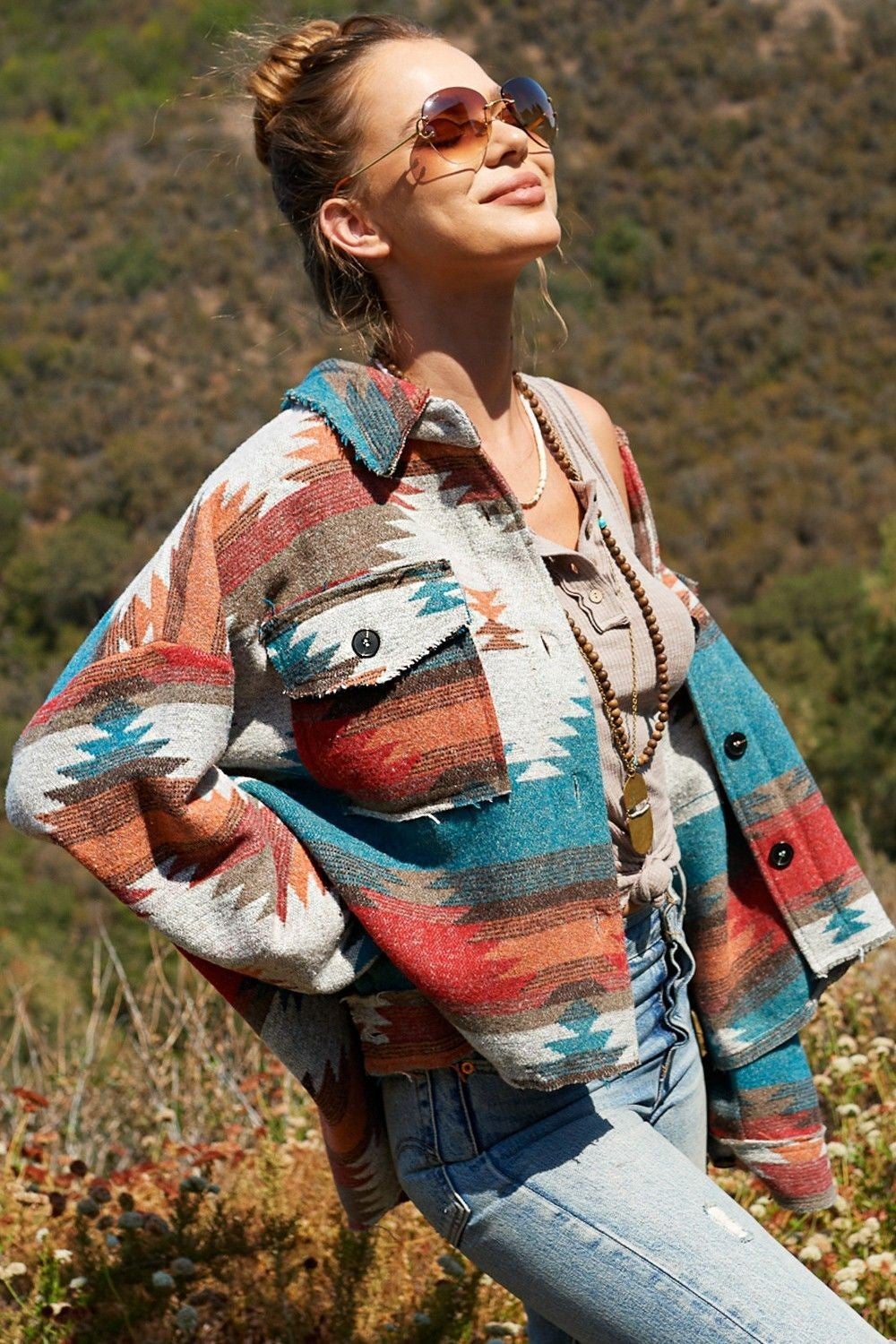 Cowboy Take Me Away Shacket