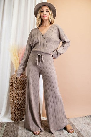 Ribbed Knit Pants