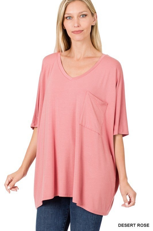 Oversized V-Neck