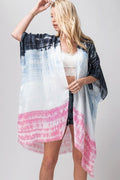 Gradient Tie Dye Kimono