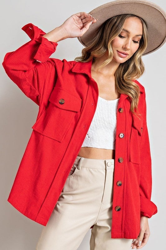 Corduroy Shacket