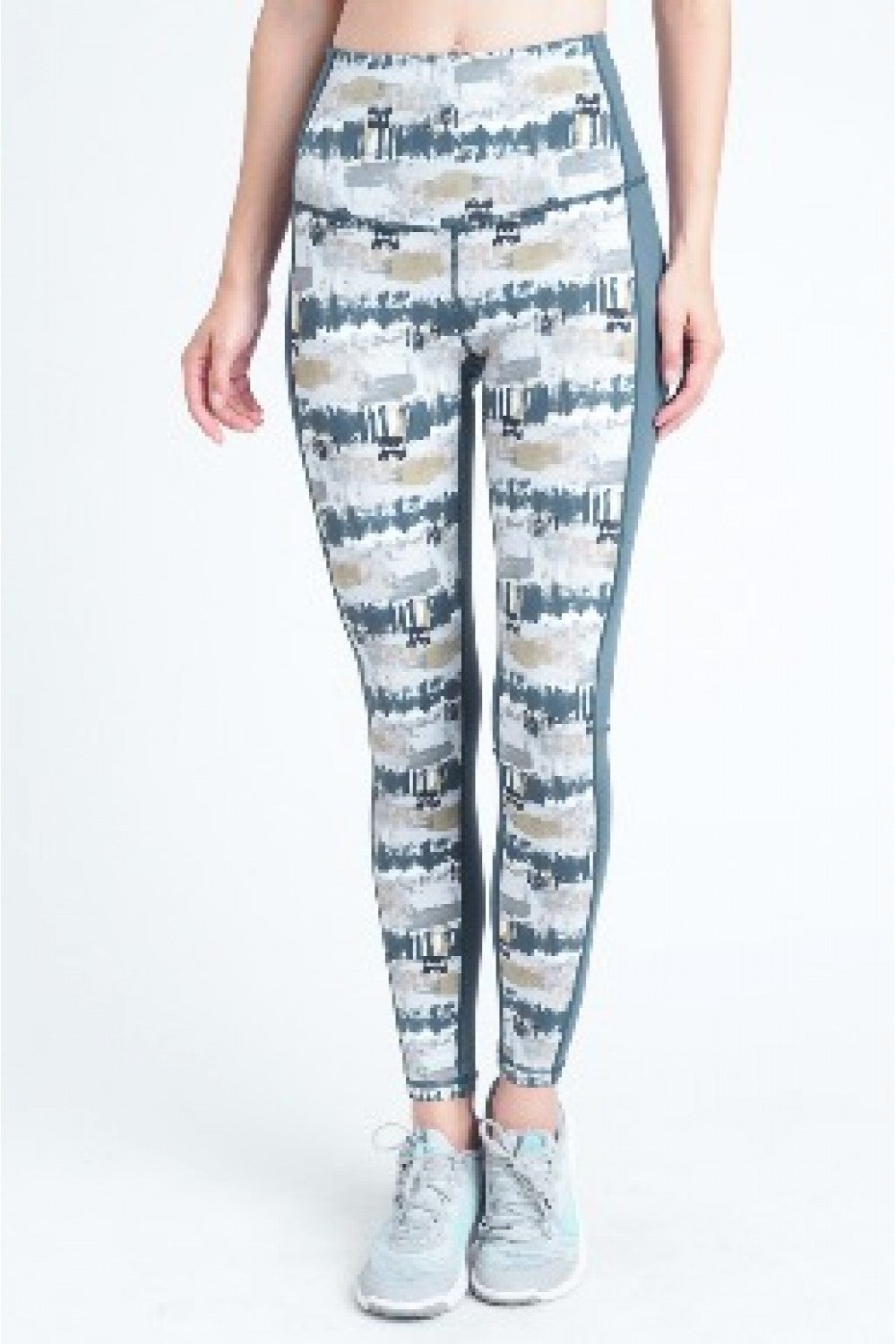 Highwaist Abstract Oasis Legging