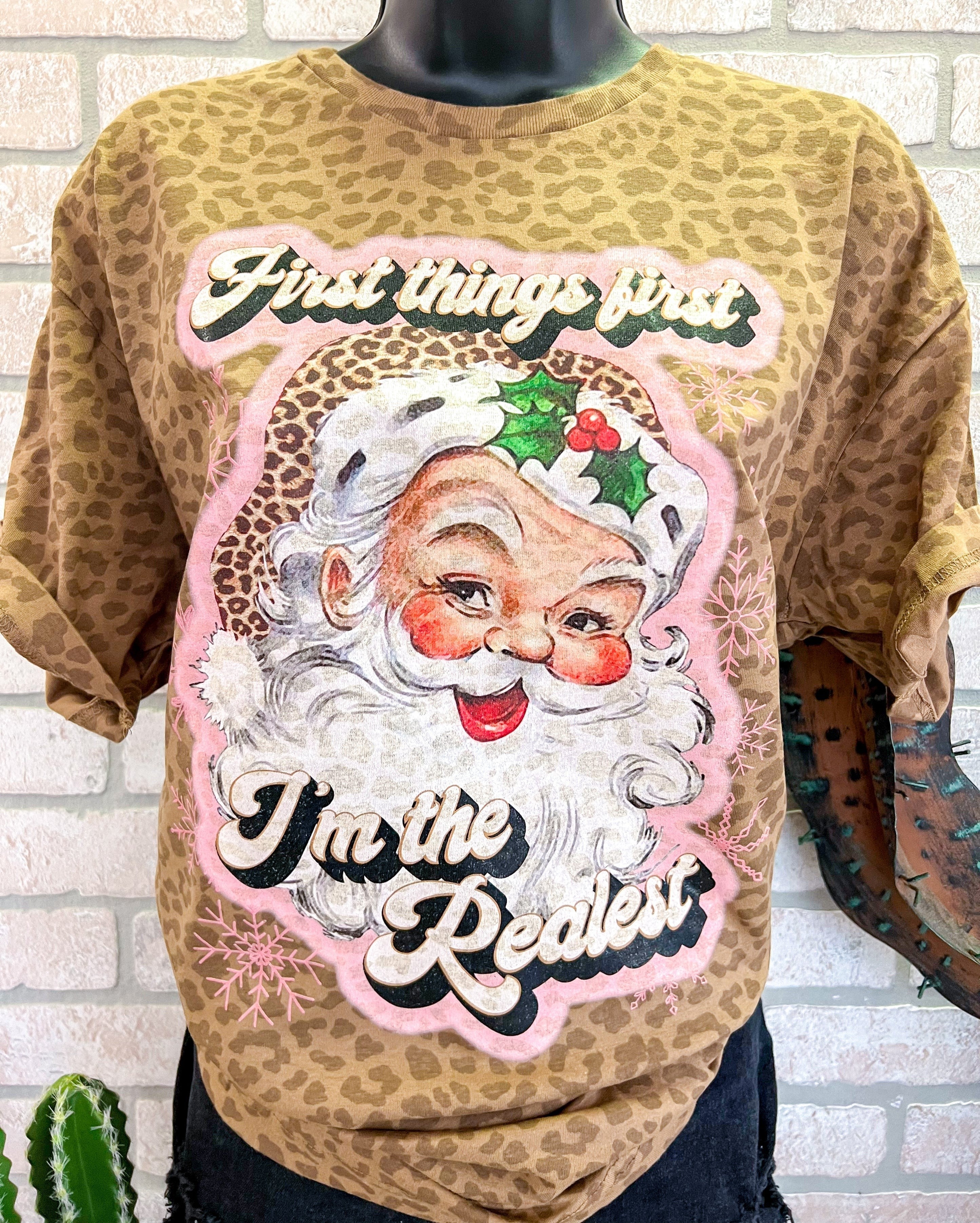 I'm The Realest Leopard Santa