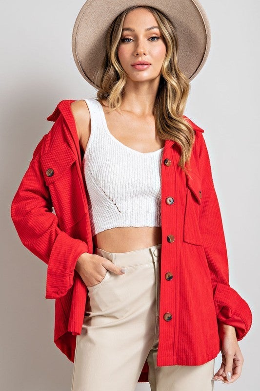 Corduroy Shacket
