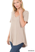 V-Neck Hi-Low Basic