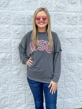 Mississippi State Acid Wash Pullover