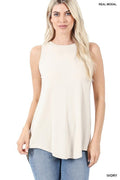 Hi Low High Neck Tank