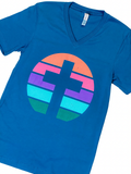 Colorful Cross Tee