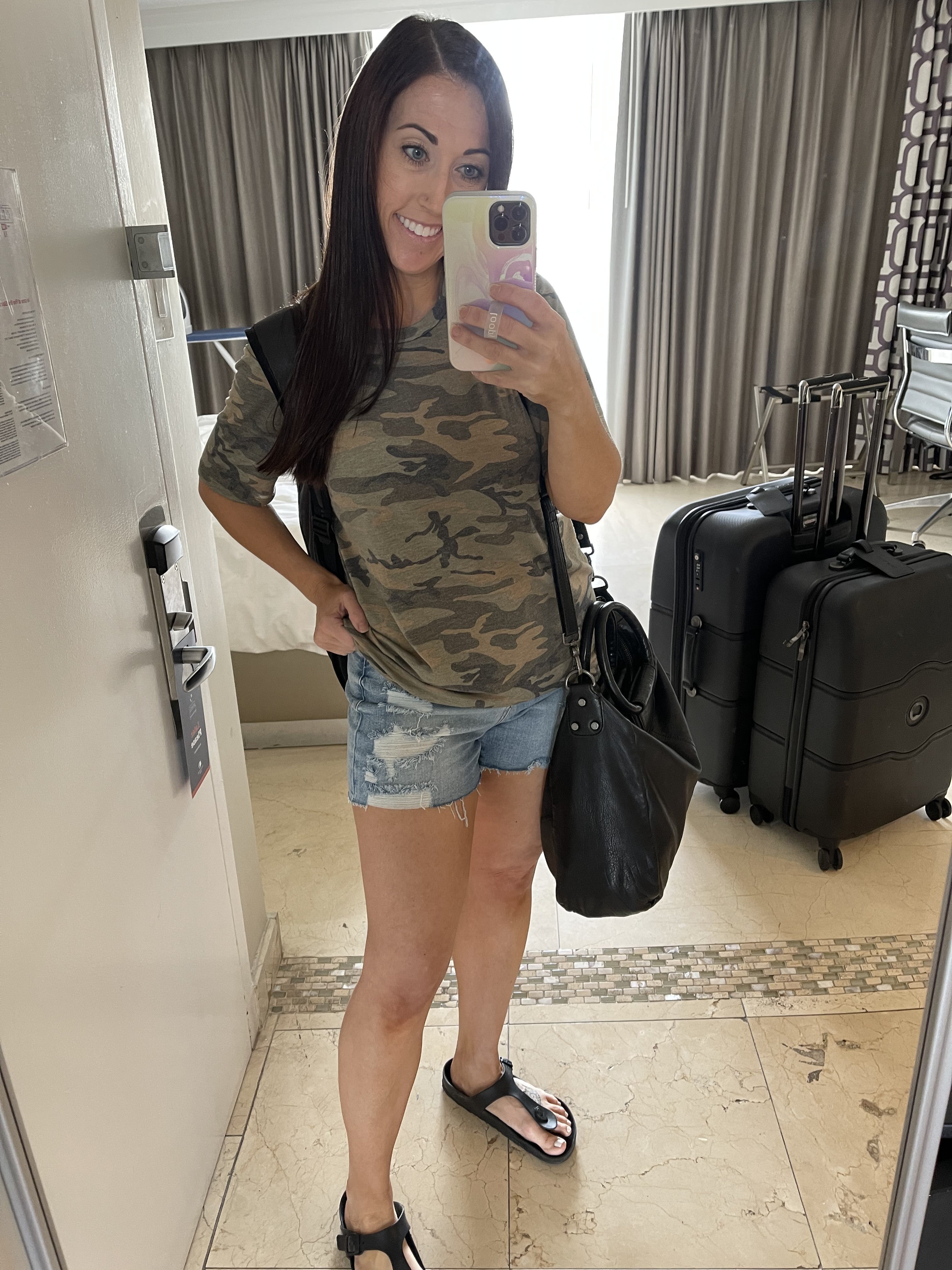 Judy Blue High Waist Destroyed Shorts