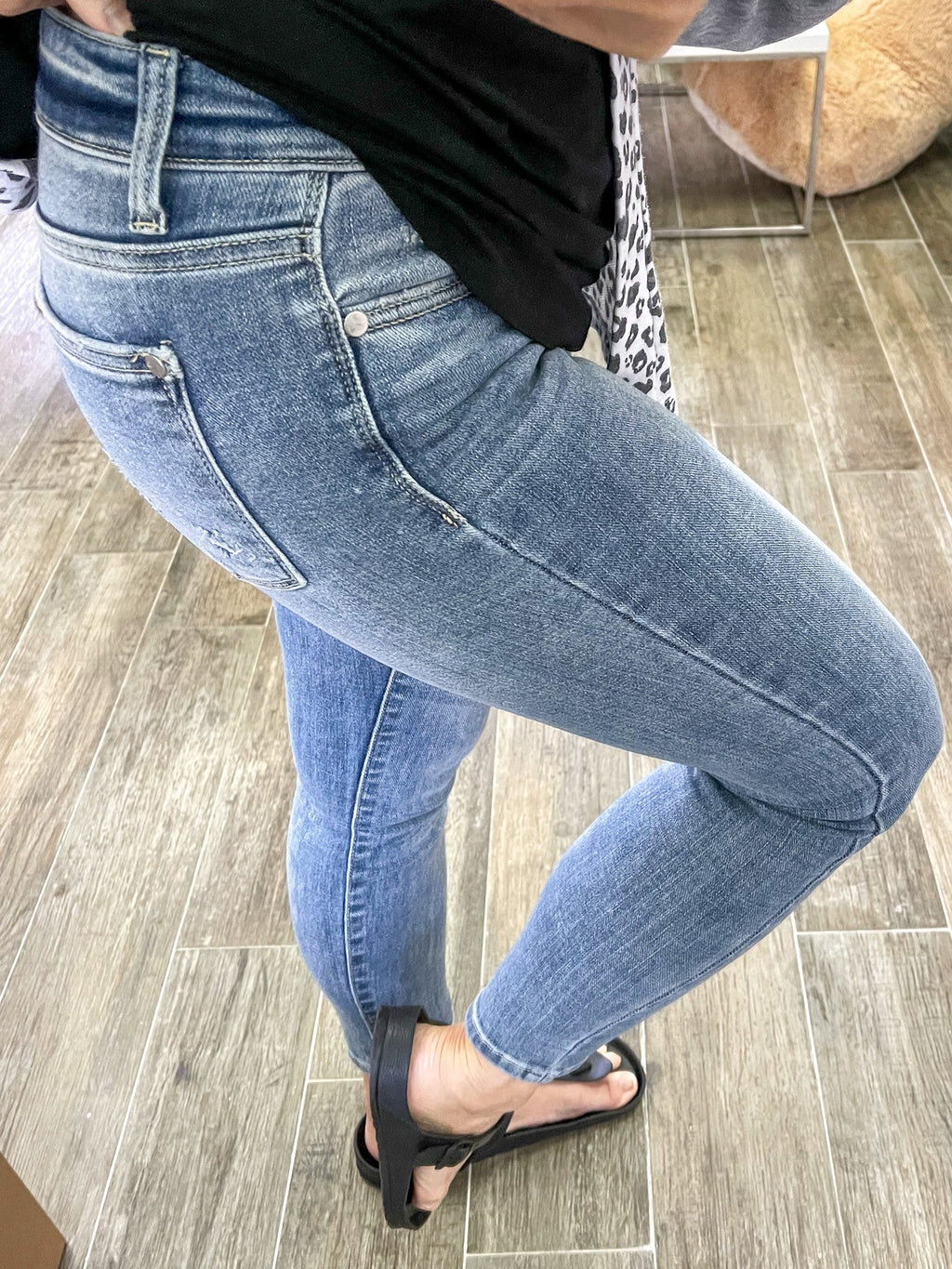 Judy Blue Cropped Skinny Jeans