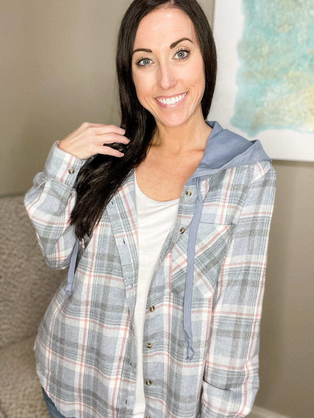 Plaid Hoodie