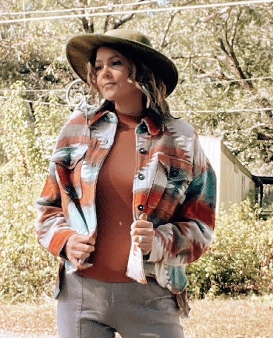 Cowboy Take Me Away Shacket