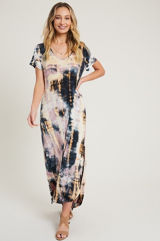 Tie Dye Maxi Dress