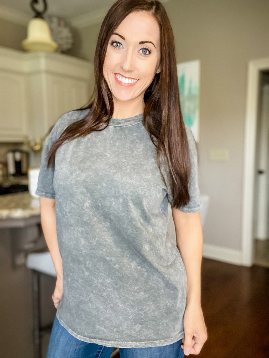 Mineral Washed Oversized Tee