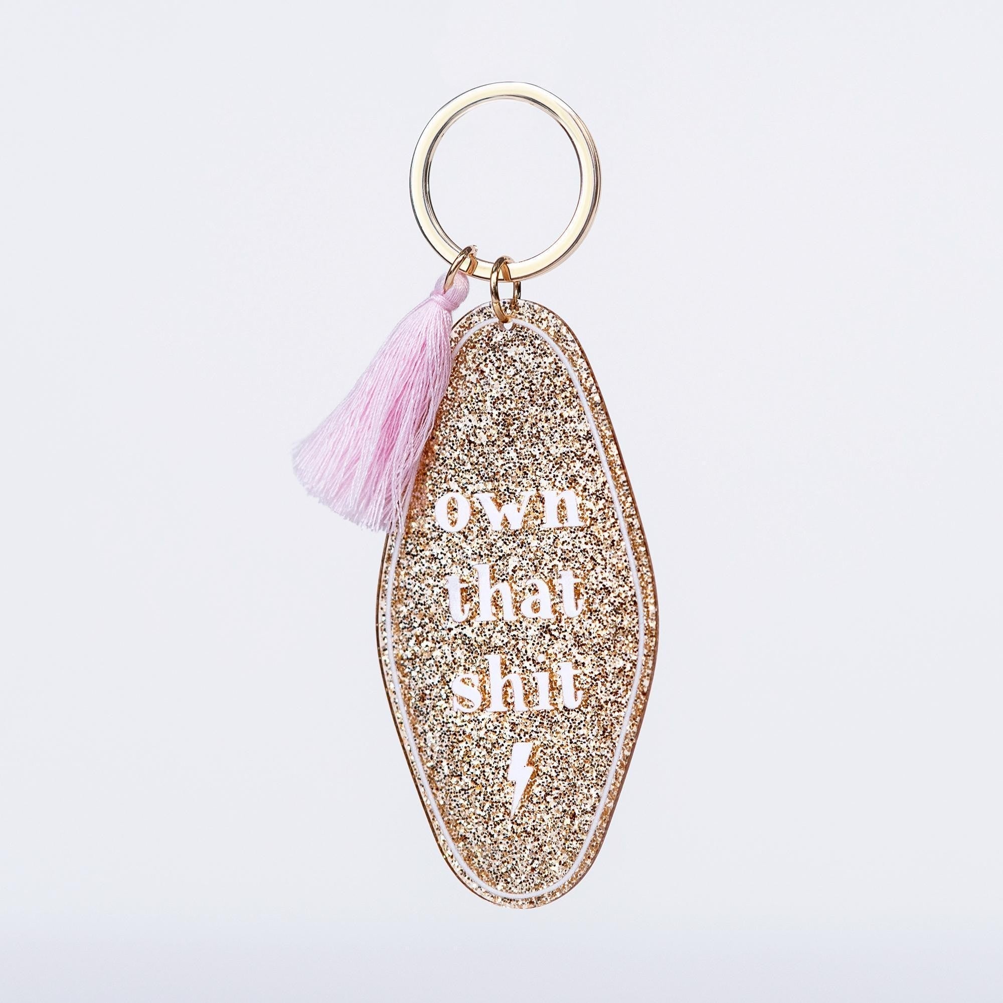 Own That Shit Motel Key Chain