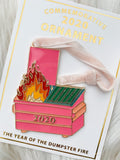 Dumpster Fire Ornament