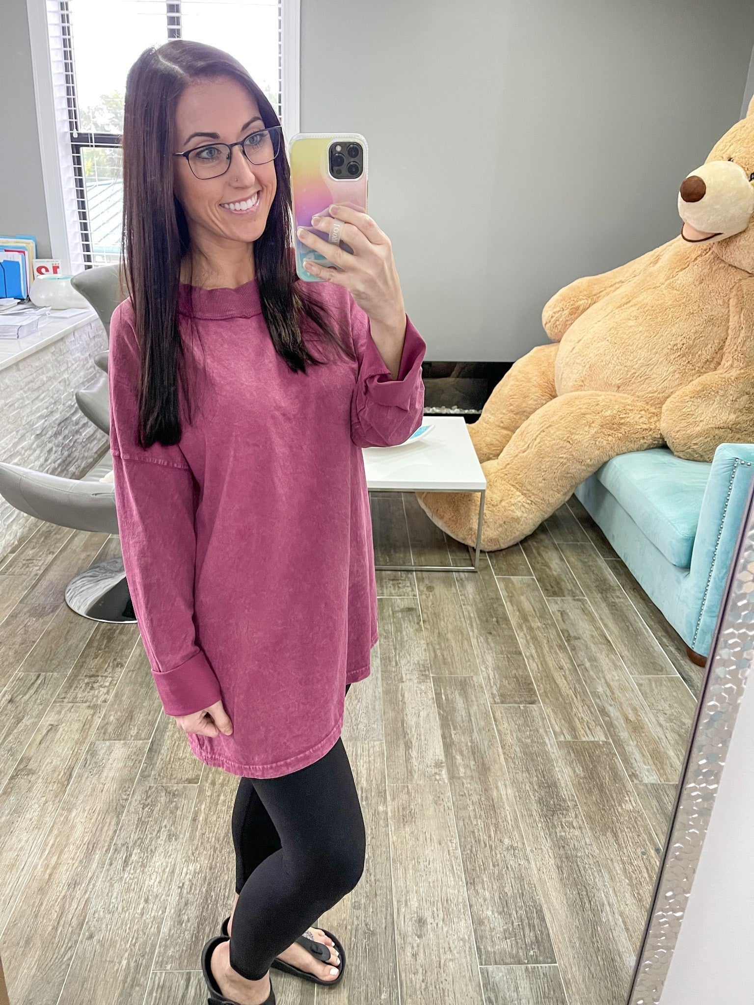 Mock Neck Long Sleeve