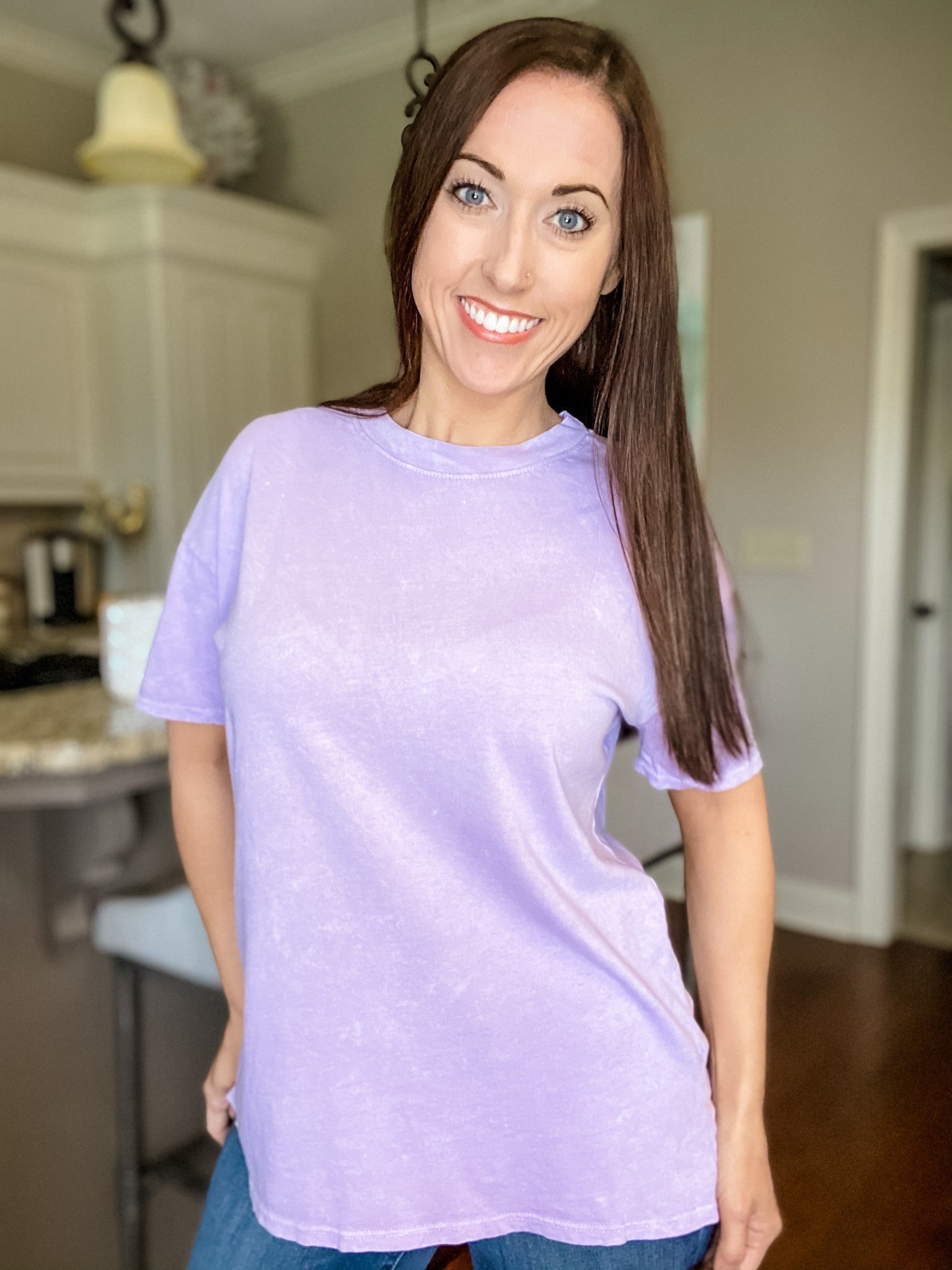 Mineral Washed Oversized Tee