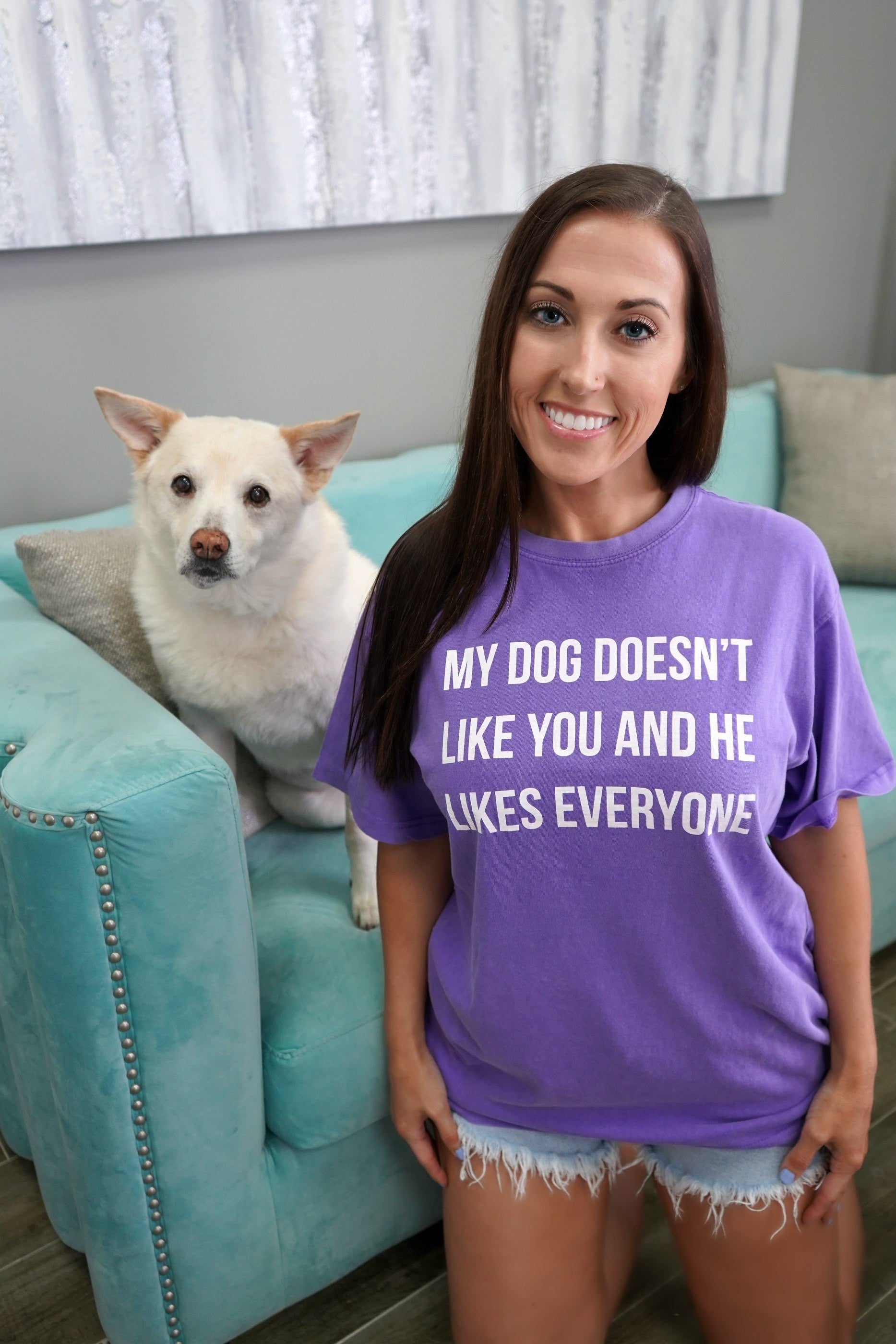 My Dog Doesn't Like You Tee
