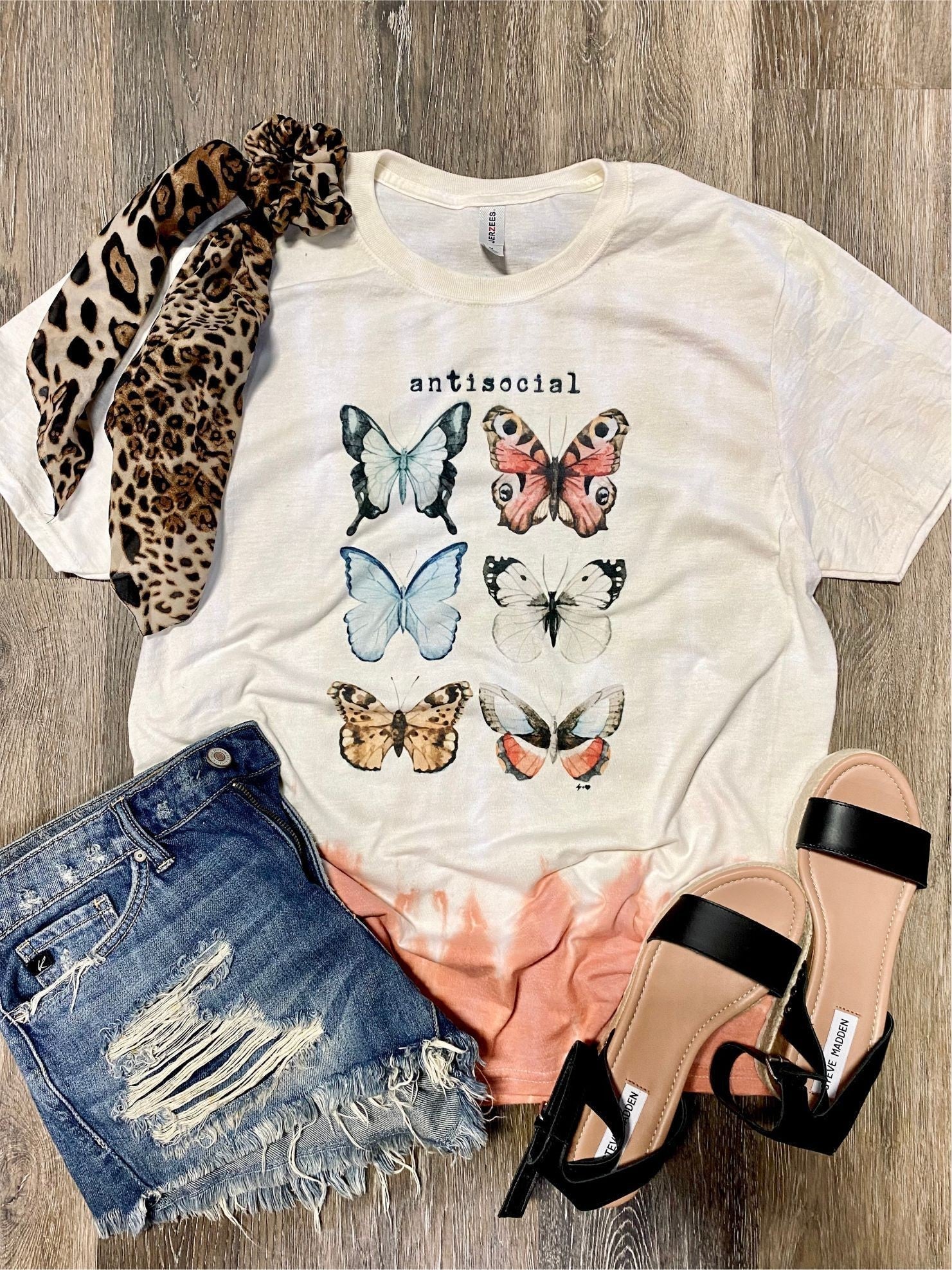 Antisocial Butterfly Tee