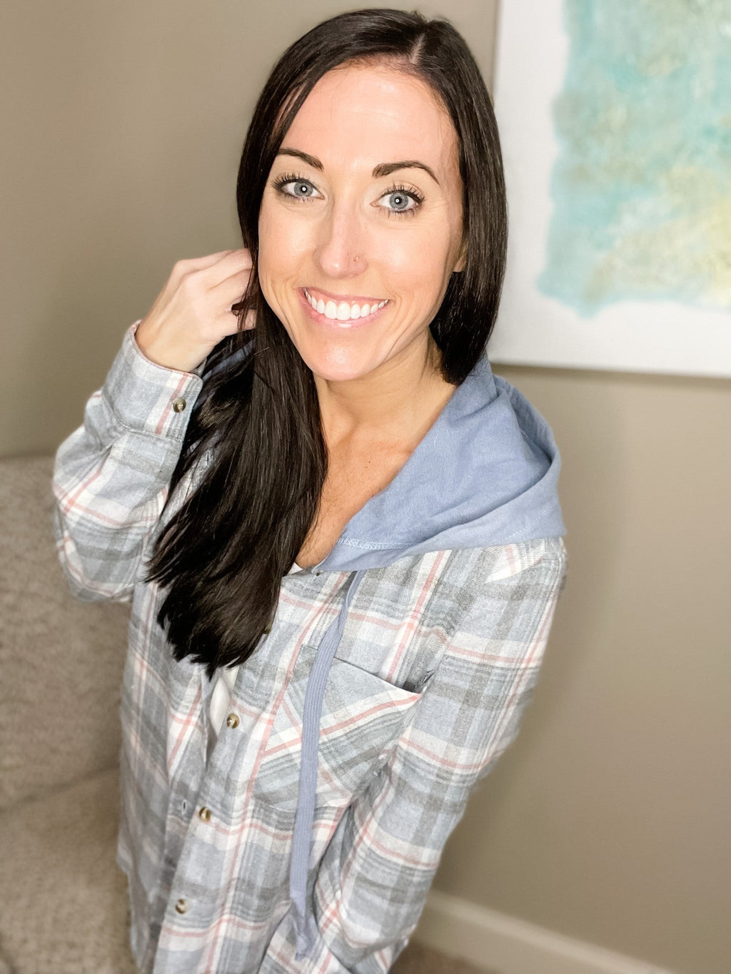 Plaid Hoodie