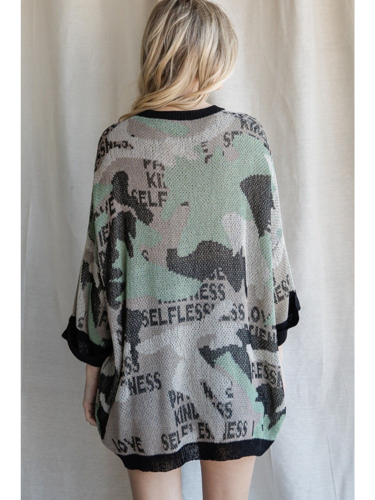 Selfless Camo Knit